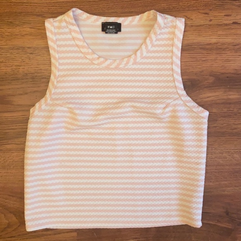 Rue 21 Breton striped tank top size xs
